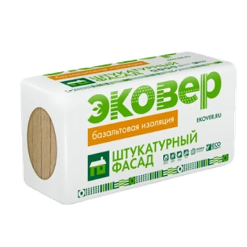 ЭКОВЕР ЭКОФАСАД 1000х600х100 2,4м2/0,240м3 4шт