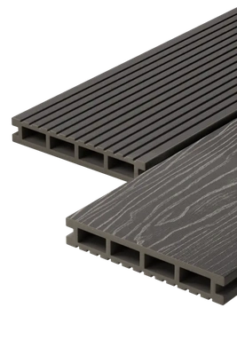Террасная доска Decking Urban 150х24х4000 0,6м2 серый (Дымчатый Дуб)