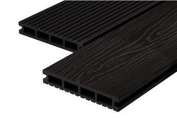 Террасная доска Decking Urban 150х24х4000 0,6м2 графит (Жженый Кедр)