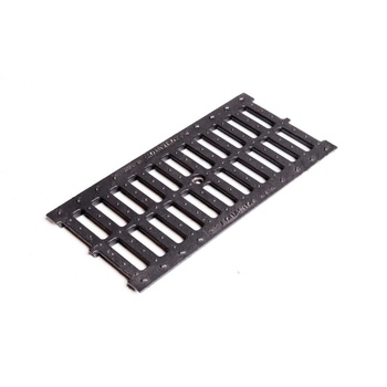 Решетка чугунная щелевая АКВАСТОК Norma DN200 С250 500х245х23 32013С