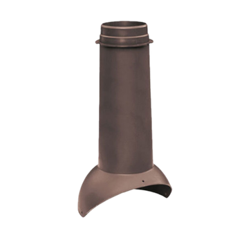 Выход вентиляции KROVENT Pipe-VT RAL 9005 черный.