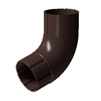 Docke STAL PREMIUM Колено 72° D90 (Шоколад 8019)