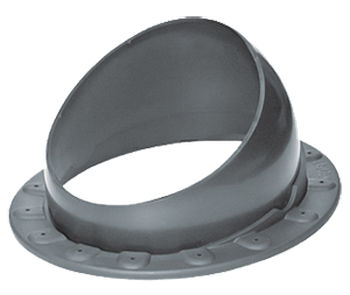 Элемент проходной KROVENT Base-VT Seam 125х150 для фальцевой и мягкой кровли RAL 7024 серый.