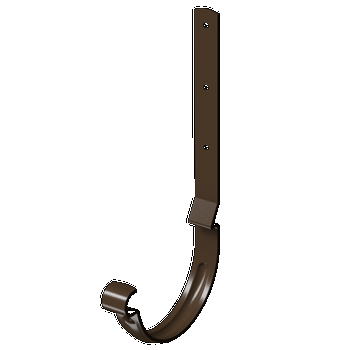 Docke STAL PREMIUM Карнизный крюк длинный D125 (Каштан 8017)