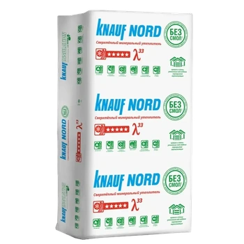 ТеплоKNAUF NORD TS 032 Aquastatik плита 100х600х1230 3,69м2/0,369м3/ 20ПАЧ