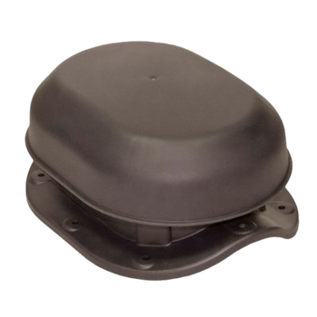 Аэратор скатный KROVENT Aero-VentWave для металлочерепицы RAL 3009 красный.