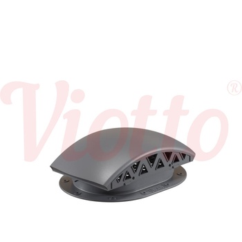 Вентилятор подкровельный Viotto для готовой мягкой и фальцевой кровли RAL8017 Черепаха