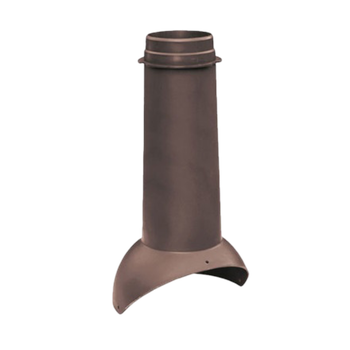 Выход вентиляции KROVENT Pipe-VT RAL 8017 коричневый.