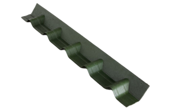 Фартук покрывающий Ондувилла 1020х140 зеленый 3D