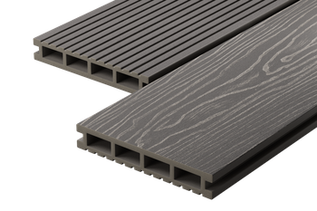 Террасная доска Decking Urban 150х24х3000 0,45м2 серый (Дымчатый Дуб)