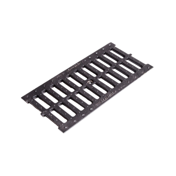 Решетка чугунная щелевая АКВАСТОК Norma DN200 С250 500х245х23 32013С