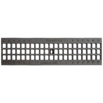 Решетка чугунная ячеистая АКВАСТОК Norma DN150 С250 500х197х21 31523С