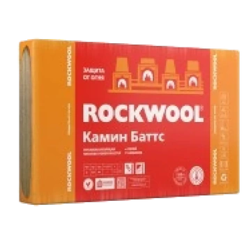 ROCKWOOL КАМИН БАТТС 1000х600х30 4 шт 2,4м2/0,072м3.
