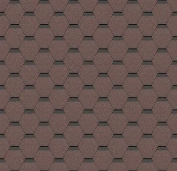 Гибкая черепица Docke PIE STANDARD/ СОТА/ Красный