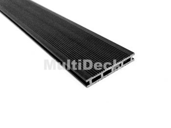 Доска террасная MultiDeck 22х140х3000 ДПК Черный бархат