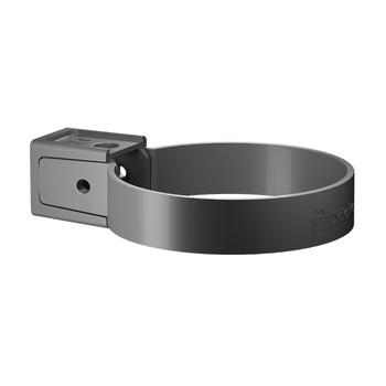 Docke STAL PREMIUM Хомут трубы D90 (Графит 7024)