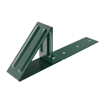 Снегостопор металлический BORGE New Line для гибкой черепицы RAL 7024.