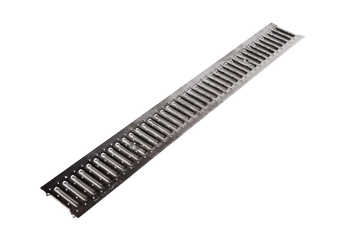 Решетка штампованная нержавеющая АКВАСТОК Norma DN150 А15 1000х197х22 31542А