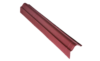 Элемент щипцовый Ондувилла 1040х110 красный 3D