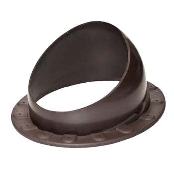 Элемент проходной KROVENT Base-VT Seam 110 для фальцевой и мягкой кровли RAL 9005 черный.