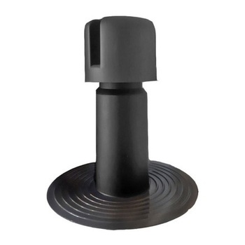 Аэратор KROVENT FLAT для плоской кровли RAL 9005 черный.