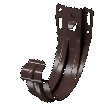 Docke STAL PREMIUM Карнизный кронштейн D125 (Шоколад 8019)