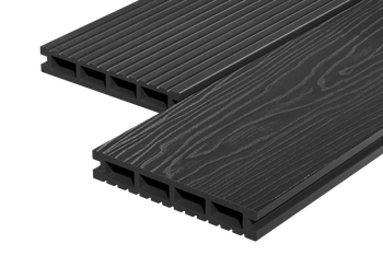 Террасная доска Decking Urban 150х24х3000 0,45м2 графит (Жженый Кедр)