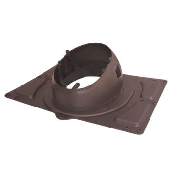 Элемент проходной KROVENT Base-VT General 125х150 для металлической кровли RR 29 красно-коричневый.