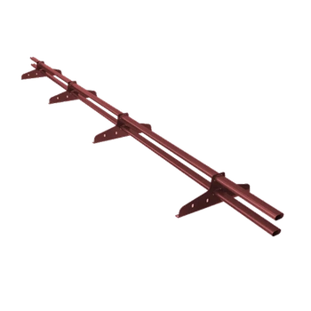 Снегозадержатель трубчатый NewLine 20х40 4 опоры 3000 RAL 3005