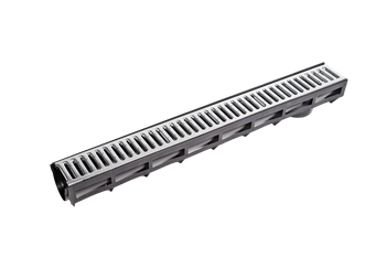 Лоток водоотводный Aqua-Top DN90 H100 1000х135х100 с оцинкованной решеткой 1091н