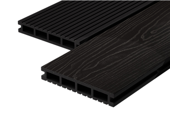 Террасная доска Decking Urban 150х24х4000 0,6м2 графит (Жженый Кедр)
