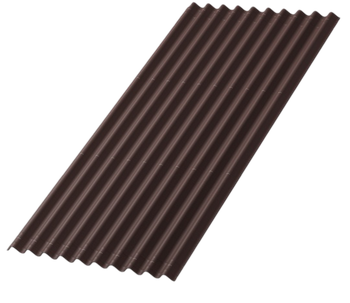 Лист Ондулин СМАРТ 1950х950 1,852м2 серый