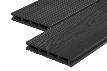 Террасная доска Decking Urban 150х24х3000 0,45м2 графит (Жженый Кедр)