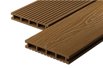 Террасная доска Decking Urban 150х24х4000 0,6м2 орех (Медовый Клен)