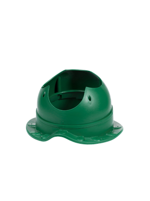 Элемент проходной KROVENT Base-VT Wave 110 для металлочерепицы RAL 6005 зеленый.